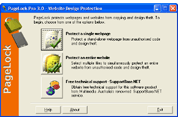 PageLock Website Copy Protection screenshot